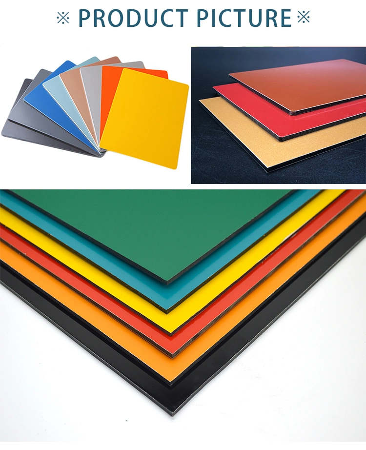 A2 B1 Fireproof ACP Aluminum Composite Panel with PE PVDF Coating Wall Cladding Fireproof Material Fire Rated Wall Panel